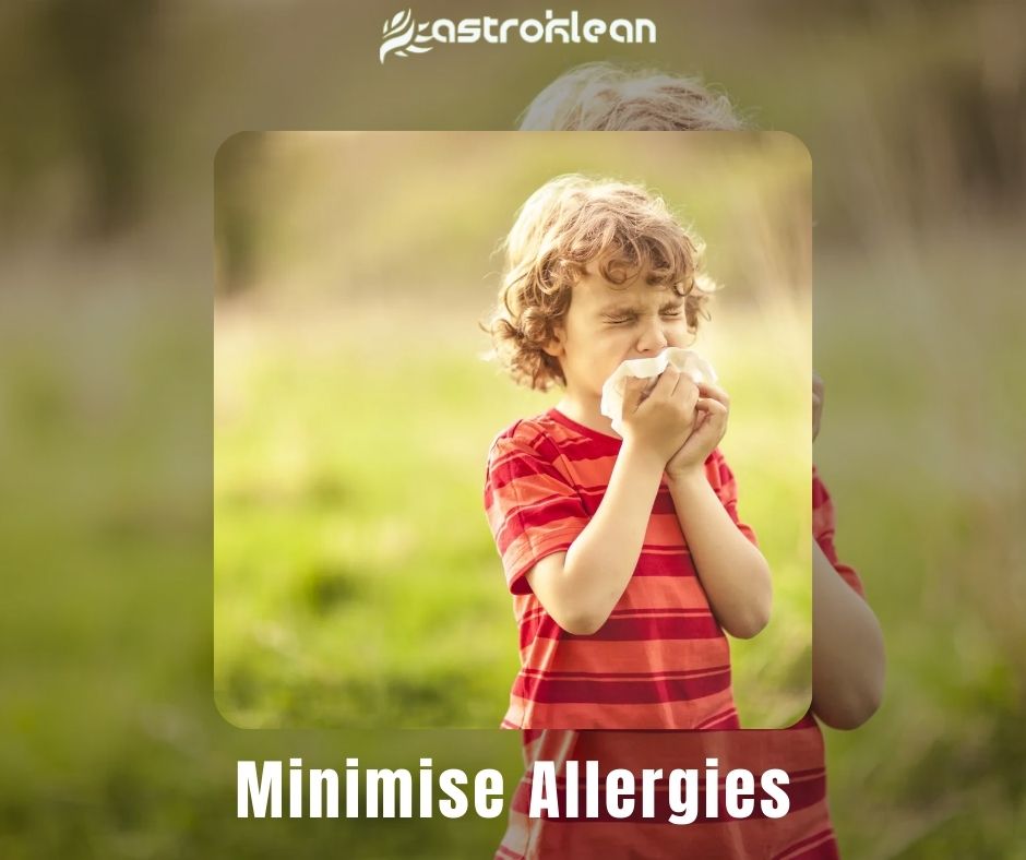 Minimise allergies