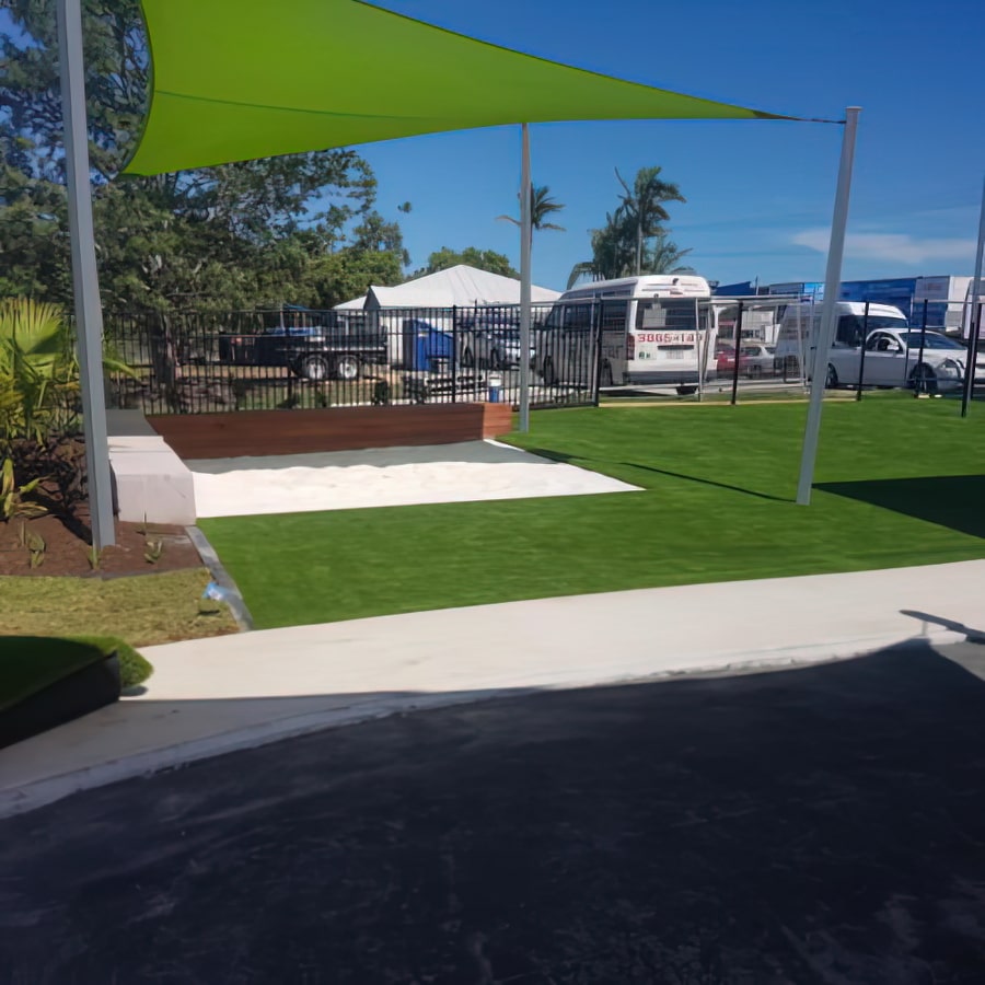 Professionally Installed Artificial Grass on Boondall Childcare Centre