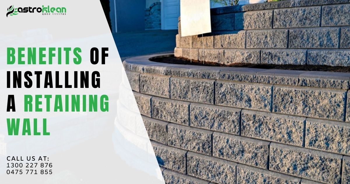 Benefits of Installing a Retaining Wall