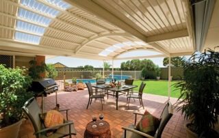 Outback Curved Roof Patio