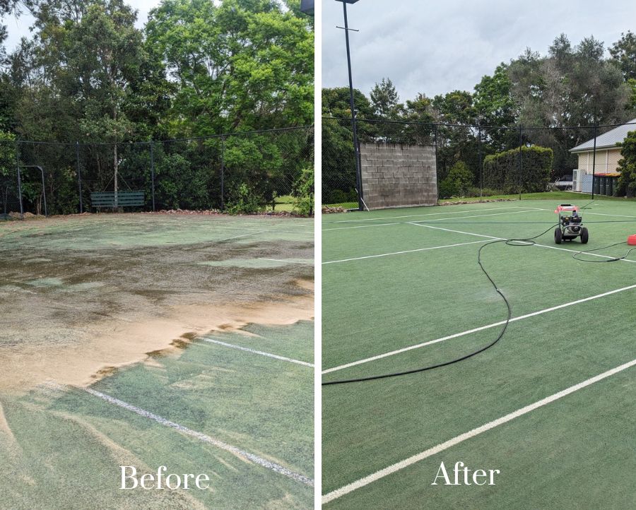 Artificial Grass Installation in Kenmore Hills Tennis