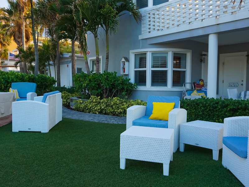 Synthetic Grass for Hotel or Motel Brisbane